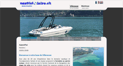 Desktop Screenshot of nauticloisirs.ch